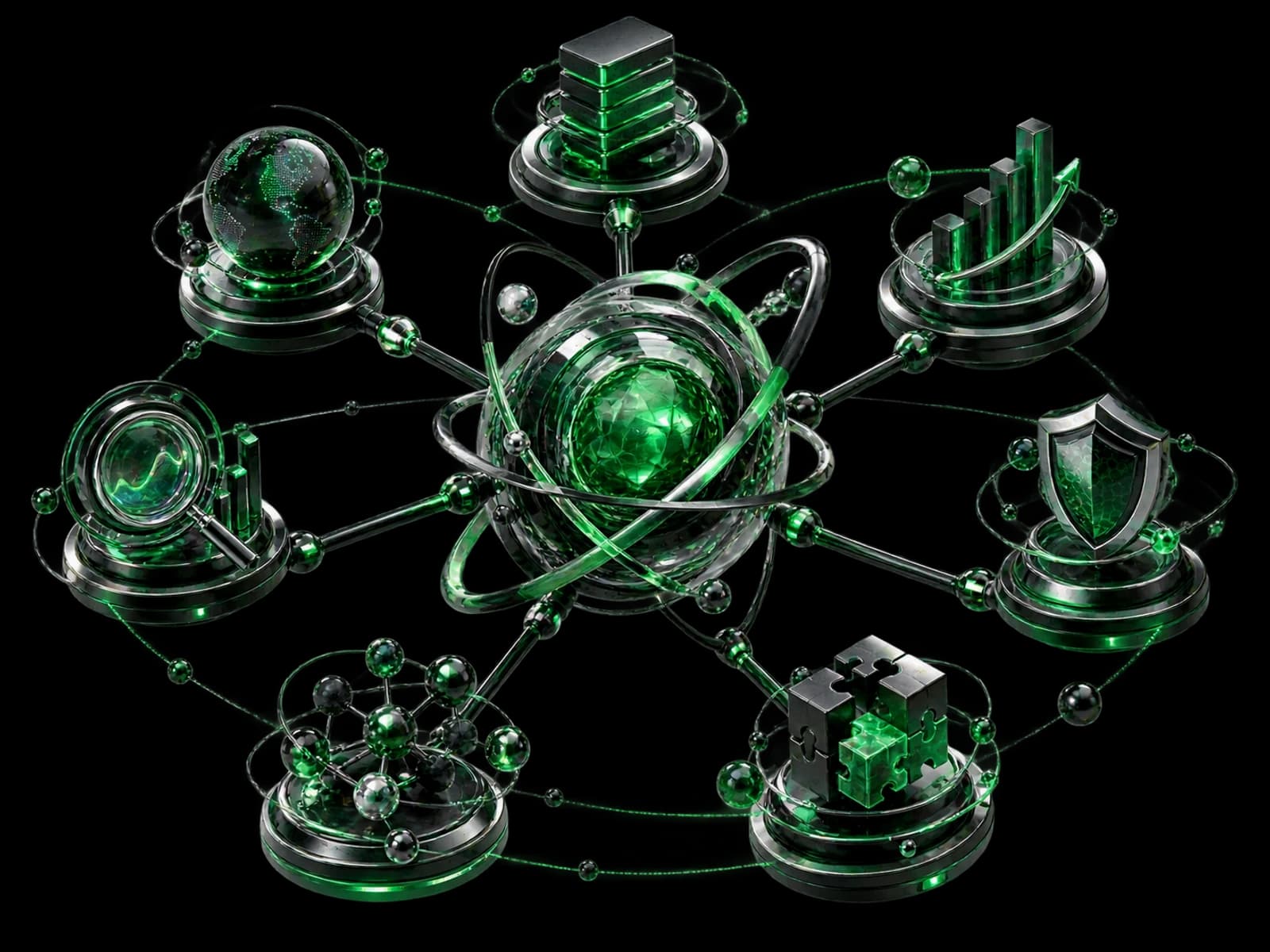 Visualização das dimensões analisadas na plataforma Quantix